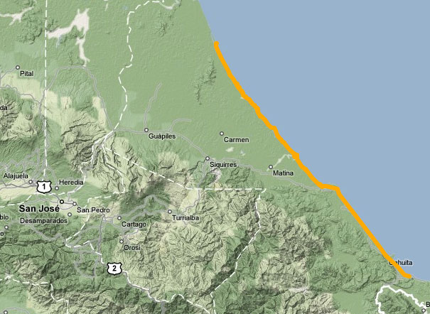 Puerto Viejo - Tortuguero